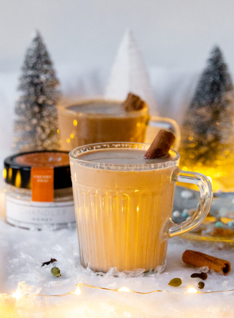 easy-masala-chai-creamy-chai-honey-2-mugs