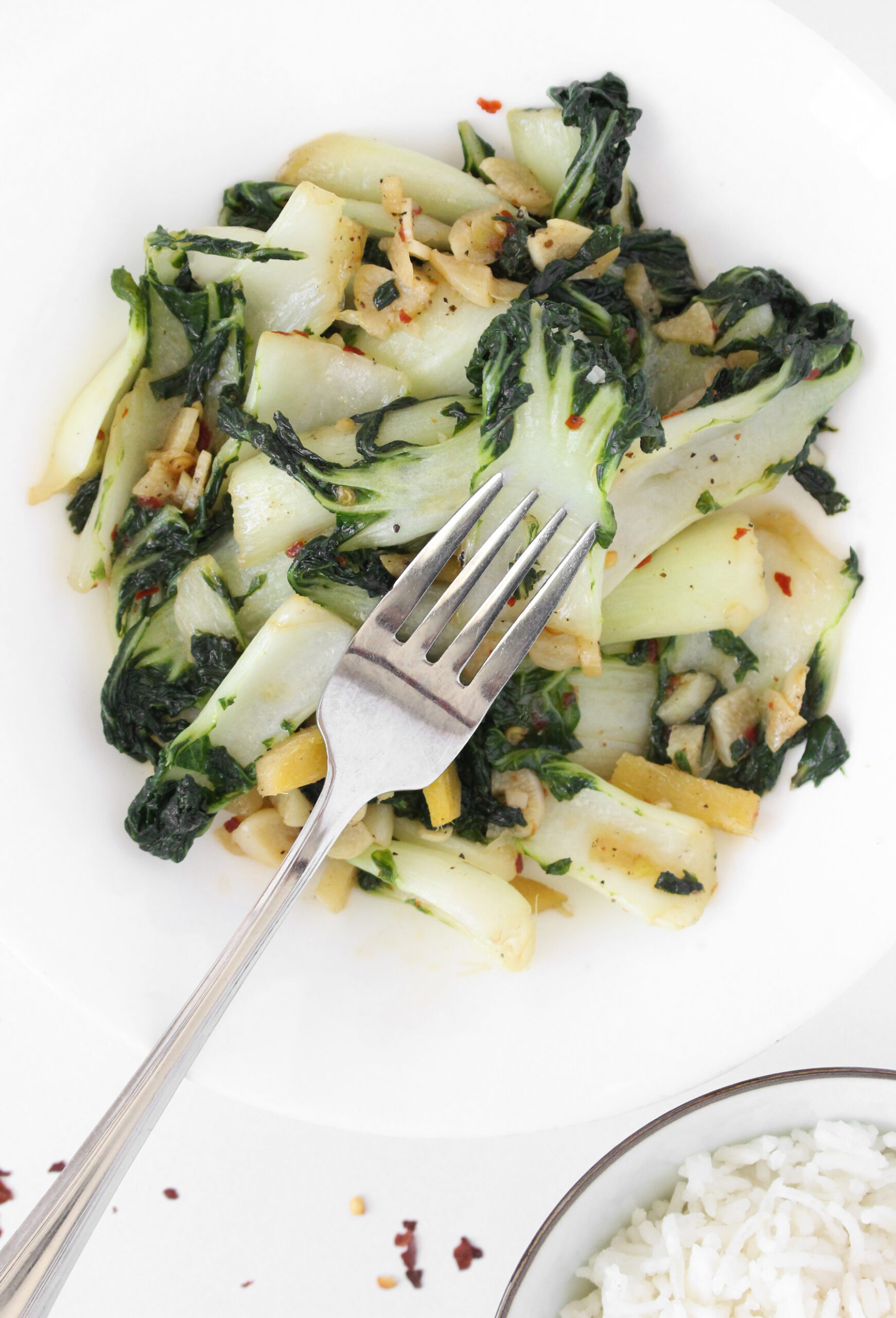 easy-bok-choy-overhead-with-rice-fork-bite-pure-sprinkles-updated