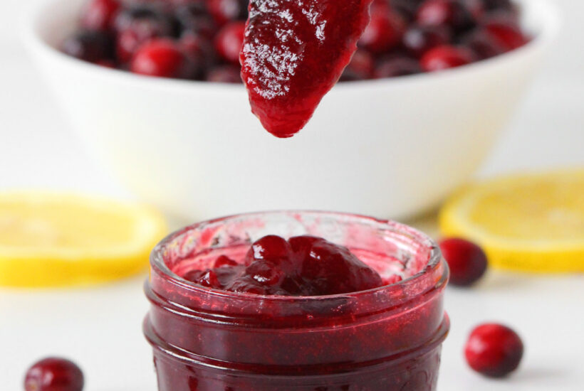 the-best-cranberry-sauce-berry-sauce-dripping-off-spoon-pure-sprinkles